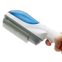 Ручний відпарювач Grant Steam Brush для одягу 770W, Парогенератор, портативний Парова праска-щітка Стим Браш, Пароочисник від мережі 2106 Білий