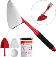 Універсальна щітка Pane DR by Fuller Brush для миття вікон і стекол з телескопічною ручкою, щітка скребок для чищення дзеркал з насадками Червоний