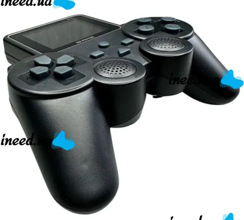 Mini Retro Gaming Console Gamepad Jetson SEGA S10 Gamepad for 520 Built-in Games, Wireless Console with 2.4 LCD Screen from Battery Black