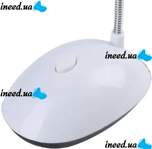 Настольная светодиодная гибкая лампа LED Desk Light X-7188 на батарейках, Беспроводной настольный мини светильник с механическим выключателем BL-7188