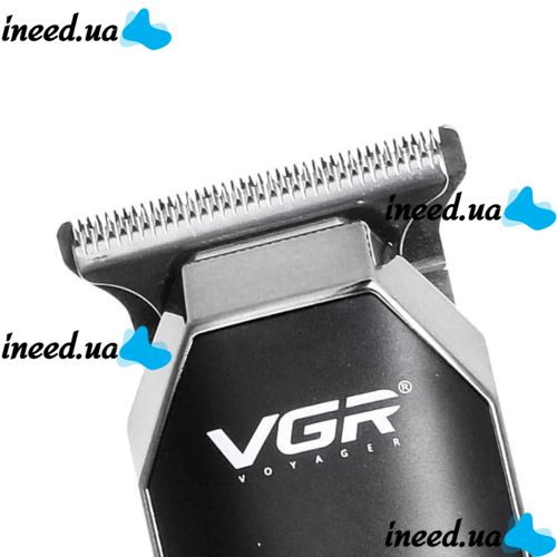 Professional Wireless Edging Machine VGR V-930 for Cutting Hair and Beard, Rechargeable Trimmer for Edging Beard and Mustache Black