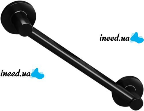 Настінна одинарна Вішалка тримач Towel Rack AND-78-10 для зберігання і сушіння рушників і тапочок 38 см Полотенцедержатель органайзер на стіну