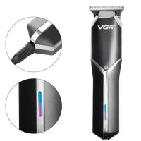 Professional Wireless Edging Machine VGR V-930 for Cutting Hair and Beard, Rechargeable Trimmer for Edging Beard and Mustache Black