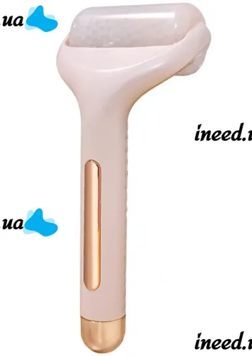 Cooling Hand Massager Roller Flawless Ice Roller for Cold Body and Face Massage, Roller Roller Ice Roller with Gel Cryo Massage Pink