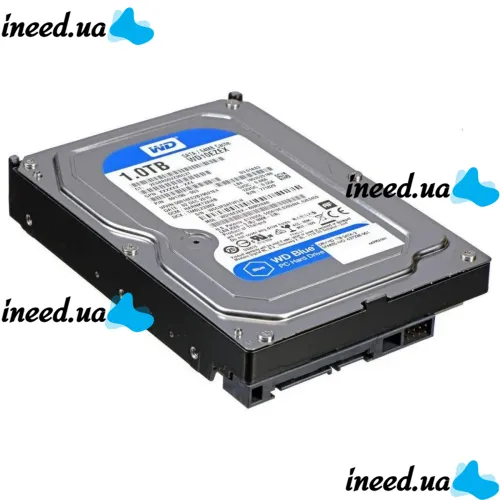 Internal Hard Drive for Computer Western Digital Blue 1TB WD10EZEX SATA 3.5” 64MB Cache Hard Drive, Drive
