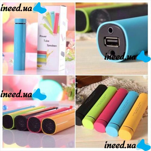 Колонка-зарядка Power Bank 3 в 1 Power Jam зарядний Повер Банк 4000 mAh