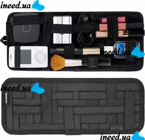 Car organizer on the visor Grid-it! Organizer Vehicle Storage Plate, Multifunctional Holder for Small Items in the Car Black