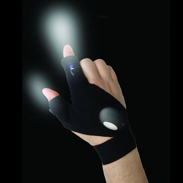 Glove with built-in flashlight Glove Light gloves with flashlight