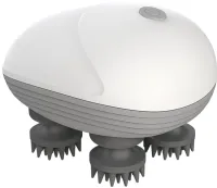 Wireless Waterproof Smart Scalp Massager QSK-701 for Head, Neck and Shoulders Rechargeable Media-Tech MT6524 for Cats and Dogs White