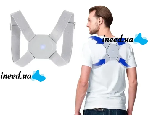 Умный ортопедический корсет для поддержки спины позвоночника Nuoyi miao smart sensor corrector, корректирующий пояс, корректор осанки с вибрацией