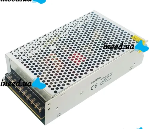 Universal Power Supply Adapter Ataba 24V 15A 360W S-360-24 Metall for SMD LED Monitor Strips in a 15 A Metal Case