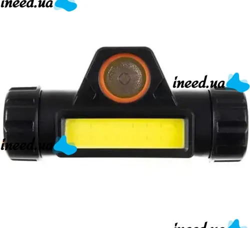 Налобный светодиодный фонарик Bailong BL-8101 XPE COB 2 в 1 с креплением на голову, Аккумуляторный фонарь X-Balog с магнитным креплением от USB