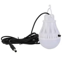 Автономная солнечная зарядная станция LED фонарь COBA CB-999A с 2 лампочками Power Bank, Прожектор и 2 лампочки с функцией повербанка Оранжевый