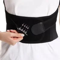 Ортопедичний коректор Ortop C99 для вирівнювання спини і розвантаження хребта, Регульований корсет для виправлення постави Posture Belt Чорний