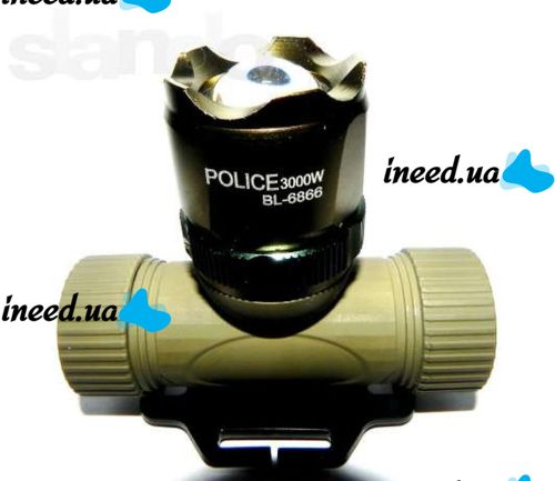 Фонарик Налобный фонарь Police Bailong BL-6866 99000W BL6866, BL 6866