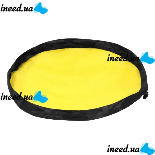 Organizer Basket with Play Mat for Storing and Quickly Collecting Children's Toys 2 in 1, Folding Bag, Play bag, Organizer Bag with Lid