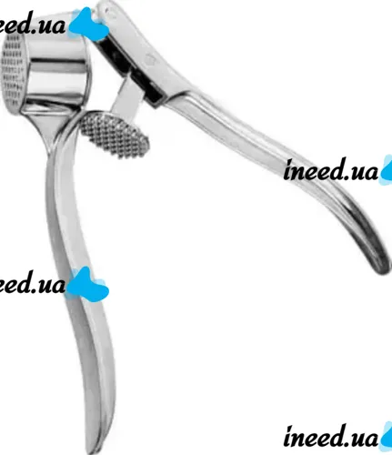 Ручний механічний прес чеснокодавка Garlic Press Springos KI0046 для подрібнення часнику з нержавіючої сталі Подрібнювач давилка часнику горіхів