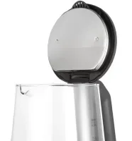 Electric glass kettle BITEK BT-7846 2.3 liters, Desktop electric kettle BITEK BT7846 2000W with automatic disconnection from the mains Black