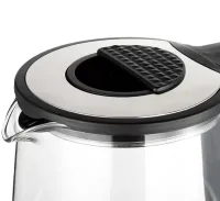 Electric glass kettle BITEK BT-7846 2.3 liters, Desktop electric kettle BITEK BT7846 2000W with automatic disconnection from the mains Black