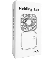 Folding Cordless Holding Fan YH-6 3 speeds with neck strap, Cordless USB Cordless Handheld Cooler YH6 White