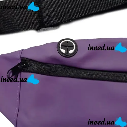 Спортивна сумка для бігу на пояс Sport Bag, Поясна сумка бананка для занять спортом і фітнесом з виходом для навушників