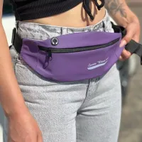 Спортивна сумка для бігу на пояс Sport Bag, Поясна сумка бананка для занять спортом і фітнесом з виходом для навушників