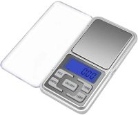 Pocket Jewelry Electronic Scales 0.01 - 500g Domotec MS-1728A with LCD Display, Portable Compact Digital Scales with Backlight 500g