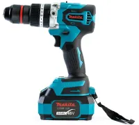 Акумуляторний набір Makita 2в1 Шуруповерт дриль DTW485 Болгарка DGA506ZPRO 48V 6Ah, Комплект електроінструментів Макіта 2 акумулятори в кейсі