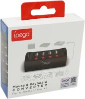 Keyboard and mouse adapter to PS4 XBox Switch IPega 9133 control converter, adapter for connecting joysticks on USB game console
