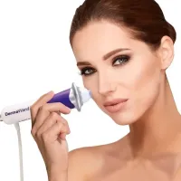 Массажер для разглаживания и удаления морщин Derma Wand Pro RS-5, Импульсный массажер для омоложения лица и профилактики старения кожи