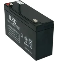 Sealed battery BATTERY UKC 6V 12A lead-acid rechargeable battery
