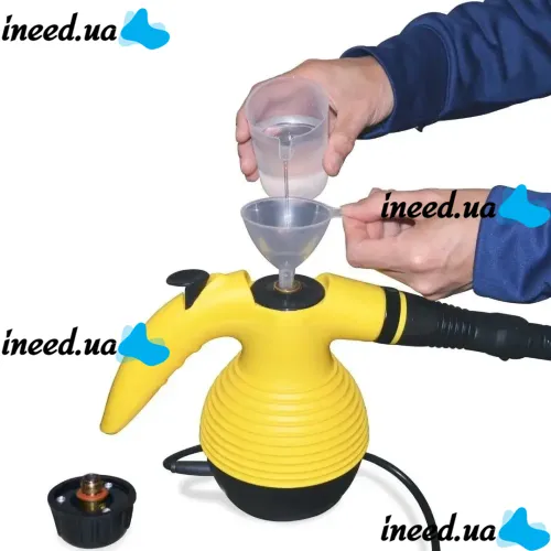 Manual Household Steam Cleaner V-MART T-005 1200W , Portable Steam Generator DF-A001 High Temperature and High Pressure 220V for Home Yellow