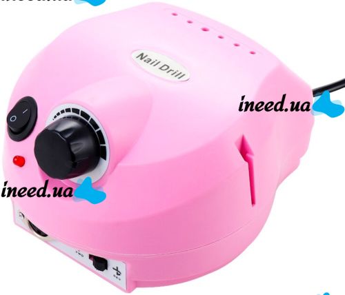 Фрезер для манікюру і педикюру Beauty Nail Dm - 202 35000 об/хв апарат для обробки нігтів з насадками 6 в 1 манікюрний апаратний набір з фрезами