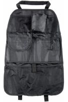 Автомобільний органайзер на спинку переднього сидіння Est Car Back Seat Organizer накидка для зберігання в машину, сумка чохол з кишенями в авто Чорна
