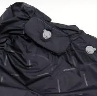 Надувной туристический матрас с подушкой Outdoor Sleeping GS-710 со встроенным насосом, Каремат 190x60x5см с подголовником для кемпинга SD-01 Черный