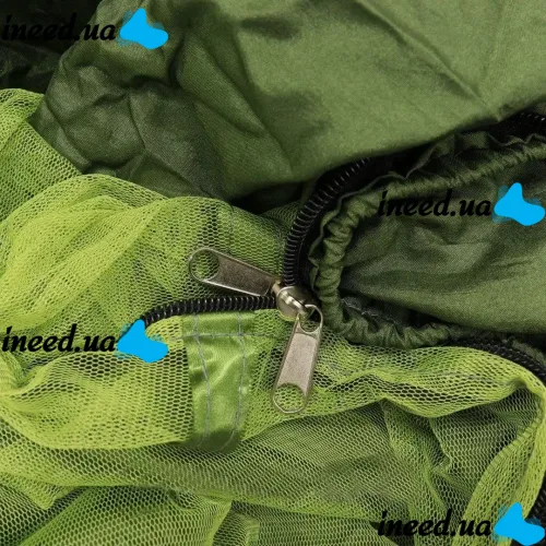 Підвісний туристичний нейлоновий гамак Hammock With Net Army до 200 кг з москітною сіткою для кемпінгу похідний гамак 263х135 Хакі Олива, Оливковий