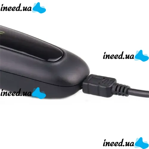 Беспроводная аккумуляторная окантовочная машинка USB VGR V-015 для стрижки усов и бороды, Аккумуляторный портативный триммер бритва для мужчин Черная