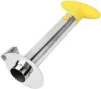 Кухонный нож для нарезки сердцевины ананаса кольцами PineАpple Peeler, Слайсер для резки очистки ананасов слайсами Ананасорезка из нержавеющей стали