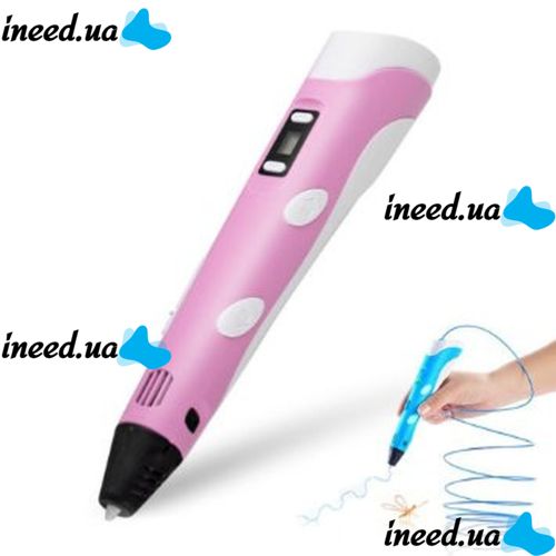 3D Ручка с дисплеем для рисования объемных моделей Myriwell RP-100B 3d stereo drawing pen 2-го поколения