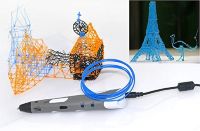 3D Ручка с дисплеем для рисования объемных моделей Myriwell RP-100B 3d stereo drawing pen 2-го поколения