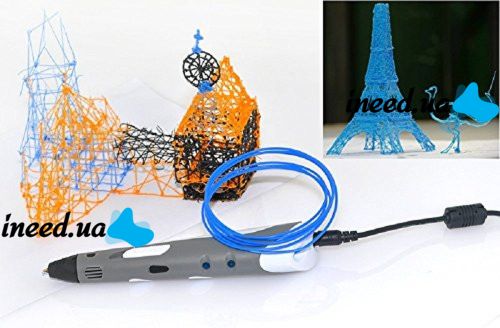3D Ручка с дисплеем для рисования объемных моделей Myriwell RP-100B 3d stereo drawing pen 2-го поколения