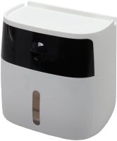 Держатель для туалетной бумаги Holder Ecoco TDF-34 подвесной настенный органайзер для хранения салфеток, пластиковая подставка полка для телефона