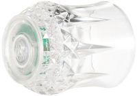 Стакан з LED підсвічуванням Flash Cup 200 мл прозора світяться чашка з автоматичним світлодіодним миготливим дном, кружка для напоїв на батарейці