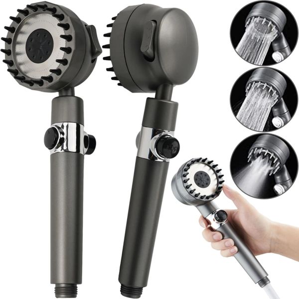 Насадка для душа Shower Head 4 режима, массажная лейка высокого давления с фильтром на кран, душевая гарнитура, турбо насадка-лейка с переключателем