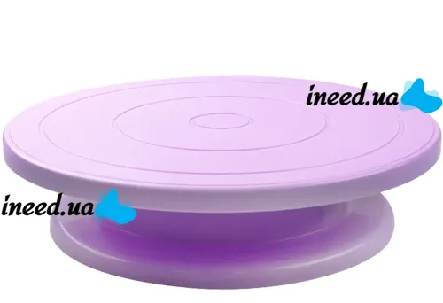 Обертається підставка Cake Turntable для виготовлення та декорування торта 28 см Тортівниця, поворотний стіл піднос для прикраси торта 360 градусів