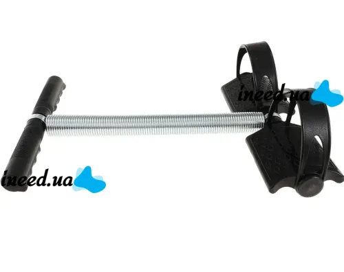 Пружинный эспандер Tummy Trimmer L1013 для мышц рук, живота и спины с креплением для ног, Спортивный тренажер Тами Тример для укрепления тела Черный