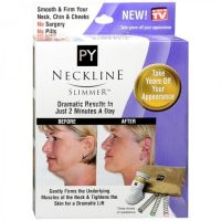 Neckline Slimmer Second Chin Massager Neckline Slimmer for Face and Neck Muscles, Neck Silhouette Corrector and Wrinkle Remover Nec Toner