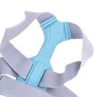 Fixing corrector of correct posture Invisible Pose Cion Belt, Corset for correction and alignment of the back and shoulders, bandage, Velcro vest Gray