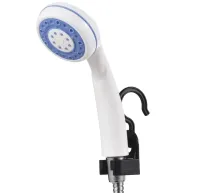 Tourist shower with pump for Gotel Q16H Outdoor Shower for 20 liters, Rechargeable camping shower from a 2200 mah battery with a pump for camping