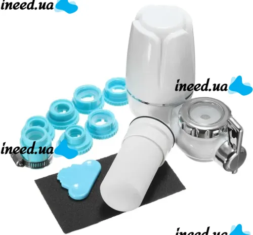 Універсальний фільтр насадка Clean Water Purifier XL-525 на кран для очищення проточної води, водяний змішувач для видалення піску та іржі MAG-599
